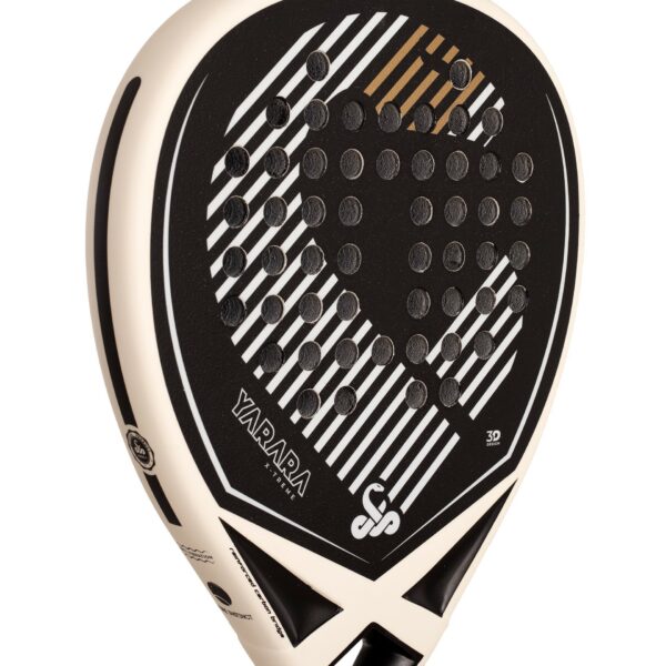 PALA PÁDEL VIBOR-A YARARÁ XTREME FIBER BLACK - Imagen 3
