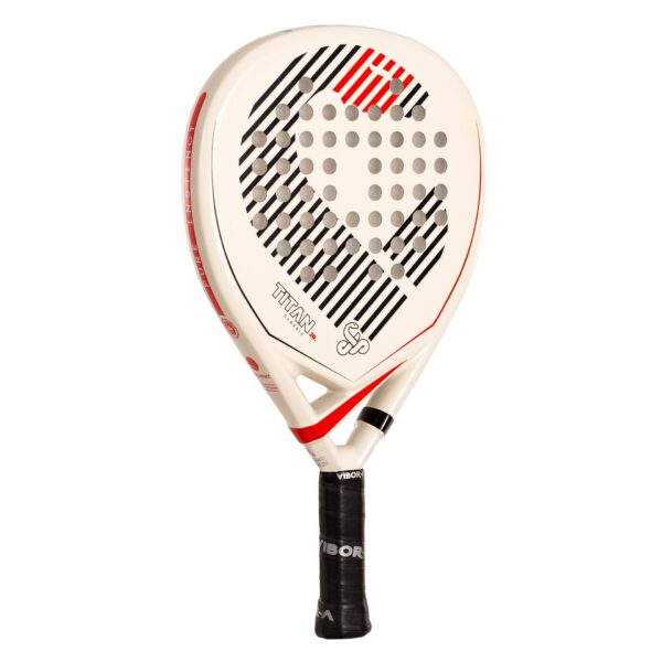 PALA PÁDEL VIBOR-A TITAN JUNIOR CLASSIC WHITE - Imagen 5
