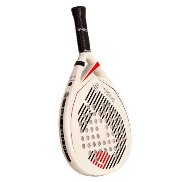 PALA PÁDEL VIBOR-A TITAN JUNIOR CLASSIC WHITE - Imagen 6