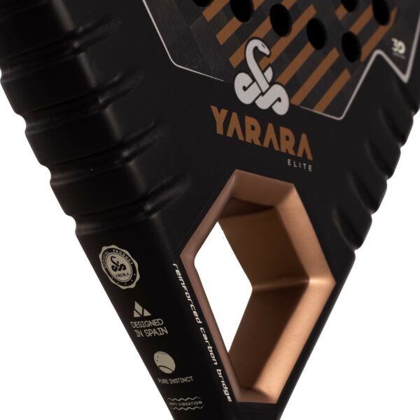 PALA PÁDEL VIBOR-A YARARA ELITE 24K 2.0 - Imagen 3