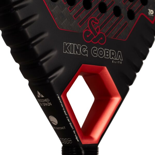 PALA PÁDEL VIBOR-A KING COBRA ÉLITE 24K 2.0 - Imagen 6
