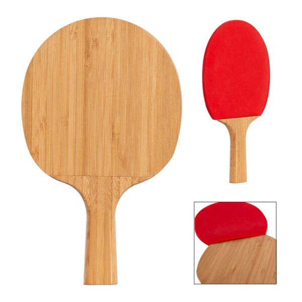 RAQUETA DE TENIS DE MESA BAMBÚ ping pong - Imagen 7
