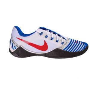 Fencing Shoes Nike Ballestra 2 WHITE-NAVY-RED ESGRIMA