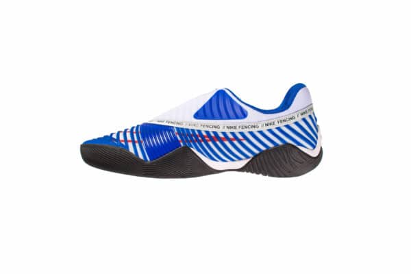 Fencing Shoes Nike Ballestra 2 WHITE-NAVY-RED ESGRIMA - Imagen 2
