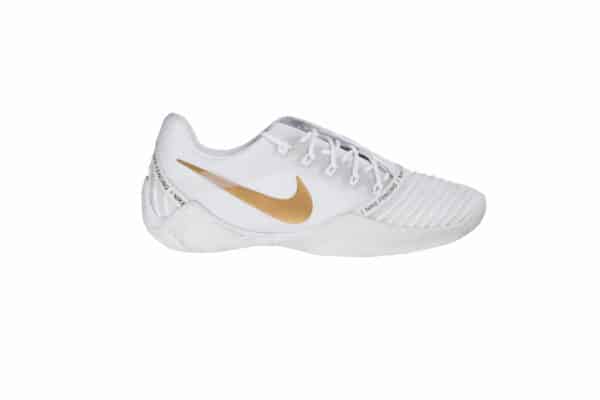 Fencing Shoes Nike Ballestra 2 WHITE-GOLD ESGRIMA