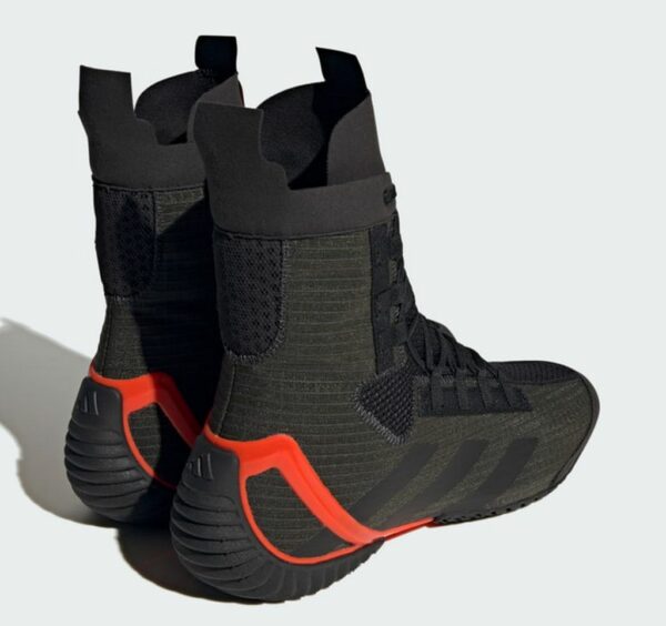 Adidas Speedex 23 Boxing Shoes Negro-Rojo BOTAS BOXEO - Imagen 2
