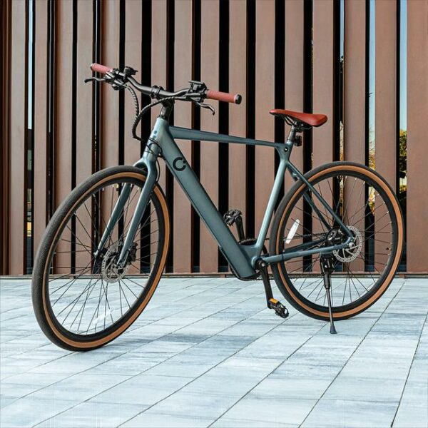 Bicicleta eléctrica Sprint Silver Bicicleta eléctrica urbana de 28" con 70 Km de autonomía, cambio Shimano Altus de 8 velocidades y doble disco de freno hidráulico. - Imagen 6