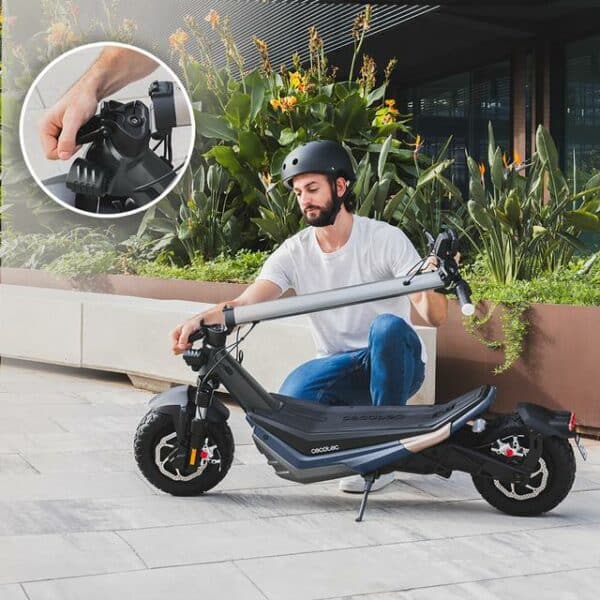 Bongo serie doble Z75 Patinete eléctrico con doble motor de 2200 W (500 W+500 W nominal) y autonomía de 75 km. Ruedas de 10,5” y doble suspensión. Cumple con todos los requisitos de la nueva normativa española de circulación - Imagen 3
