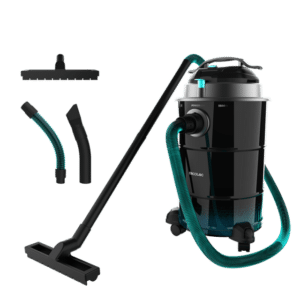 Conga Ash 6000 EasyGo XL Aspirador de cenizas de 30L, 1500 W de potencia y sencillo transporte gracias a sus ruedas y su asa de transporte