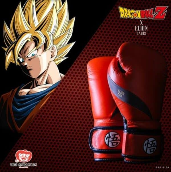 Elion Paris Dragon Ball Z Goku Rojo GUANTES DE BOXEO - Imagen 2