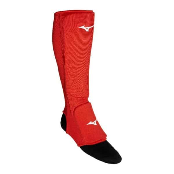 ESPINILLERA TUBULAR MIZUNO AZUL/ROJO - Imagen 2