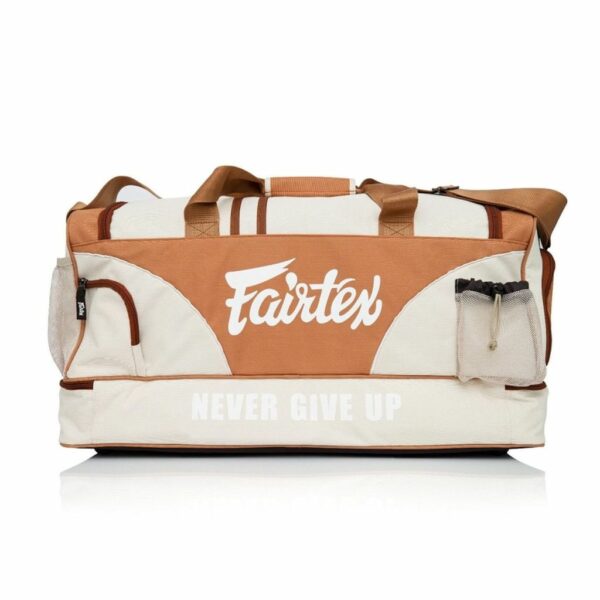 Fairtex Grand Modele Gym Bag Marron MOCHILA BOLSA PREGUNTAR STOCK - Imagen 2