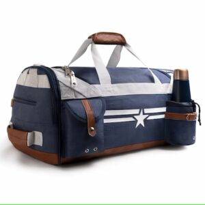 Hayabusa Marvel’s Captain America Duffle Bag Azul Marino-Blanco BOLSA BOXEO