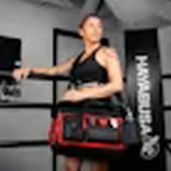 Hayabusa Marvel’s Deadpool Duffle Bag Negro-Rojo BOLSA BOXEO - Imagen 2