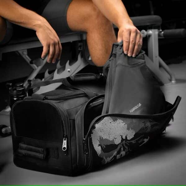 Hayabusa Marvel's The Punisher Duffle Bag Negro MOCHILA - Imagen 4