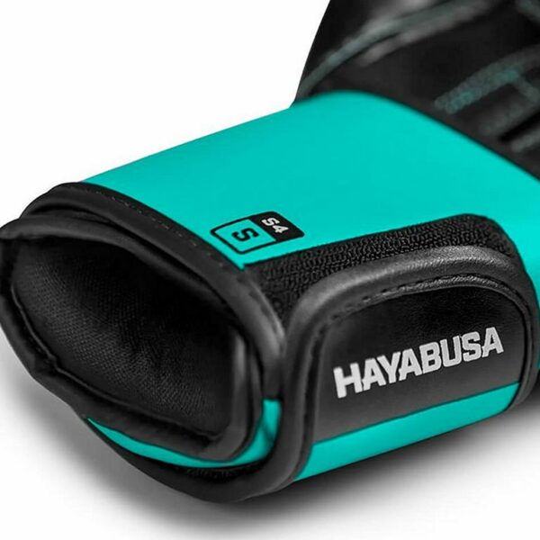 Hayabusa Guantes Boxeo S4 Celeste 10/12/14/16 ONZAS - Imagen 4
