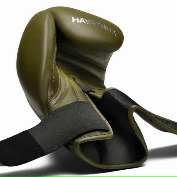 Hayabusa T3 Kanpeki Boxing Gloves Verde-Marron GUANTES BOXEO CUERO NATURAL - Imagen 5