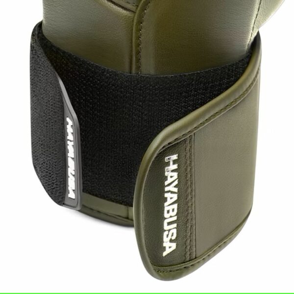 Hayabusa T3 Kanpeki Boxing Gloves Verde-Marron GUANTES BOXEO CUERO NATURAL - Imagen 4
