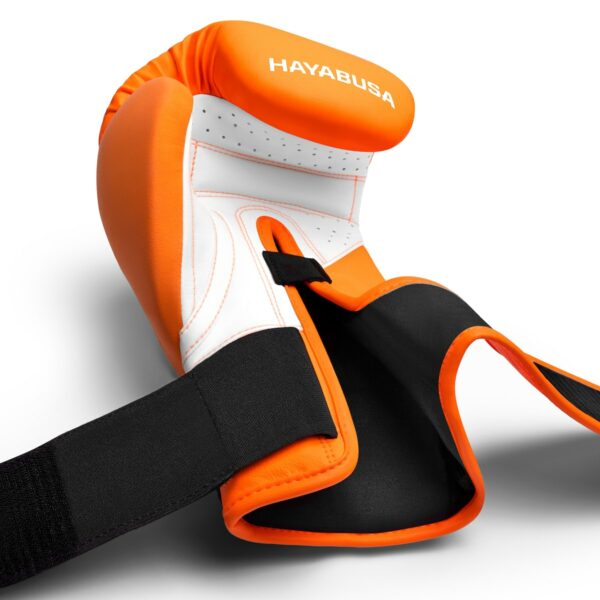 Hayabusa T3 Neon Boxing Gloves Naranja GUANTES BOXEO TALLA:10/12/14/16/18 ONZAS - Imagen 2