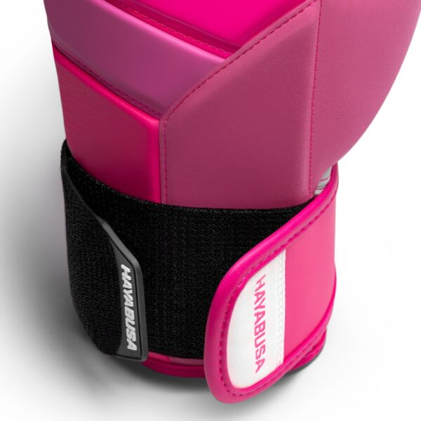 Hayabusa T3 Neon Boxing Gloves Rosa GUANTES BOXEO - Imagen 3