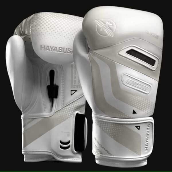 Hayabusa T3D Boxing Gloves Blanco GUANTES BOXEO