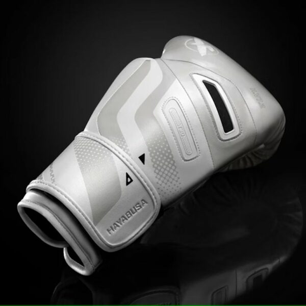 Hayabusa T3D Boxing Gloves Blanco GUANTES BOXEO - Imagen 5