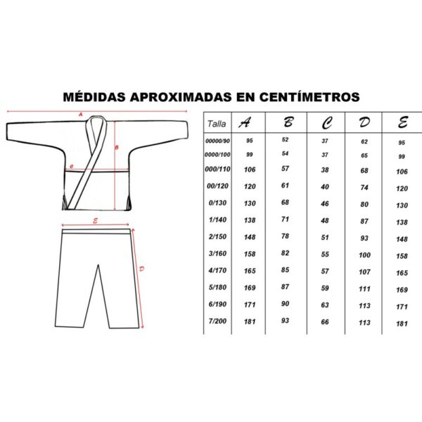 Judogi entrenamiento blanco - Imagen 2