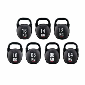 Kettlebell de Competición Soft - Juego de 4 kg a 16 kg (1UD/PESO)