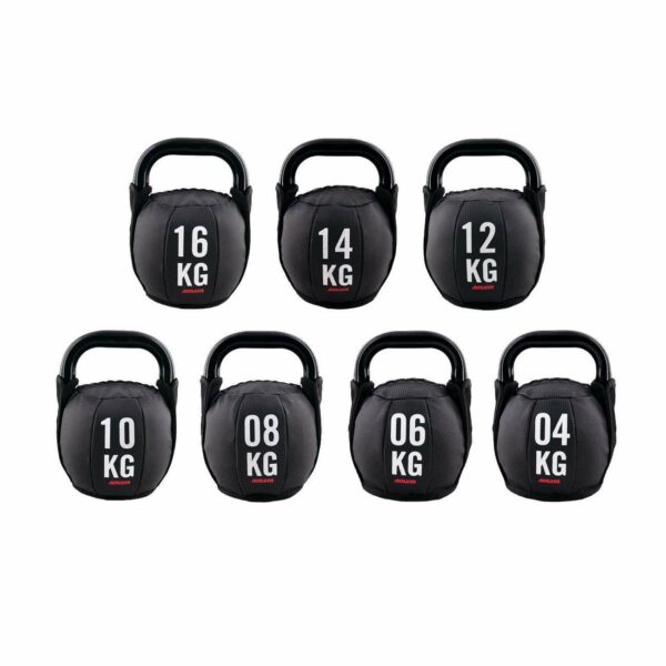 Kettlebell de Competición Soft - Juego de 4 kg a 16 kg (1UD/PESO)