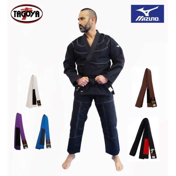 Kimono de Jiu Jitsu Brasileño Mizuno negro