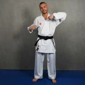 KARATEGI SEMPAI KUMITE WKF BLANCO FIGHT ART