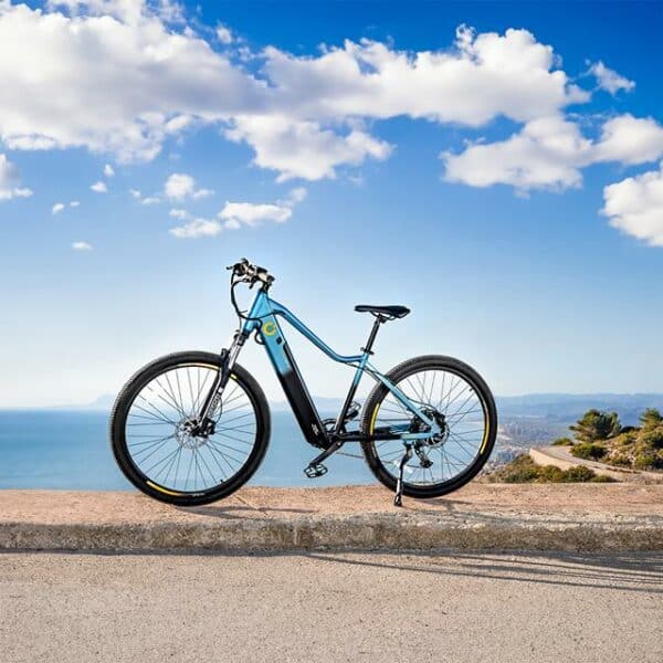 Mountain Avanti Bicicleta eléctrica de montaña 29", con 120Km de autonomía , suspensión delantera SR Suntour, cambio Shimano Cues de 10 velocidades y doble disco de freno hidráulico Tektro. - Imagen 9