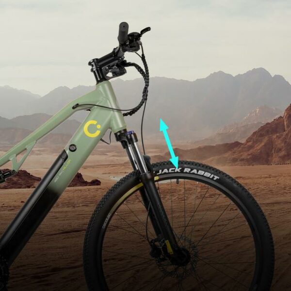 Mountain Millor Bicicleta eléctrica de montaña 27,5", con 90Km de autonomía , doble suspensión, cambio Shimano 18 velocidades y doble disco de freno hidráulico. - Imagen 2