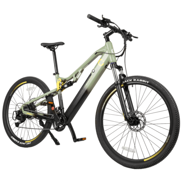 Mountain Millor Bicicleta eléctrica de montaña 27,5", con 90Km de autonomía , doble suspensión, cambio Shimano 18 velocidades y doble disco de freno hidráulico. - Imagen 11