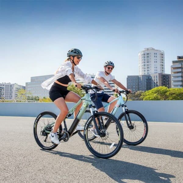 Mountain Millor Bicicleta eléctrica de montaña 27,5", con 90Km de autonomía , doble suspensión, cambio Shimano 18 velocidades y doble disco de freno hidráulico. - Imagen 7