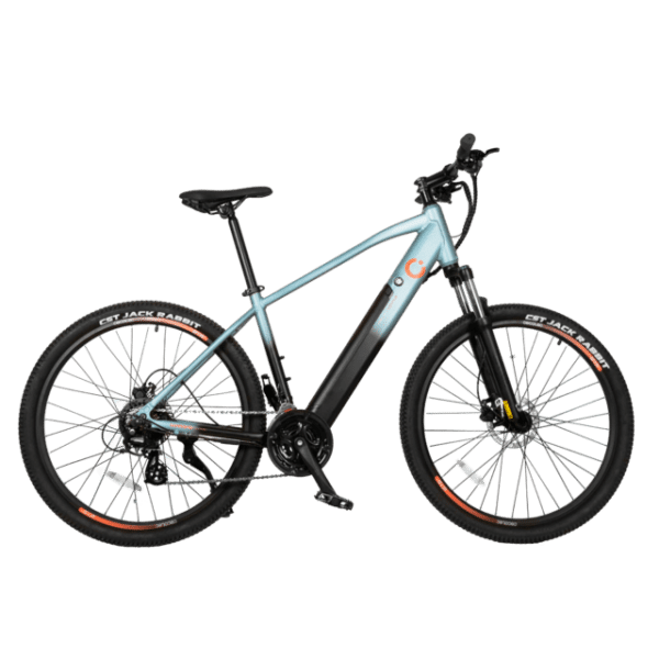 Mountain Ventus Bicicleta eléctrica de montaña 27,5", con 90Km de autonomía , suspensión delantera, cambio Shimano 24 velocidades y doble disco de freno hidráulico