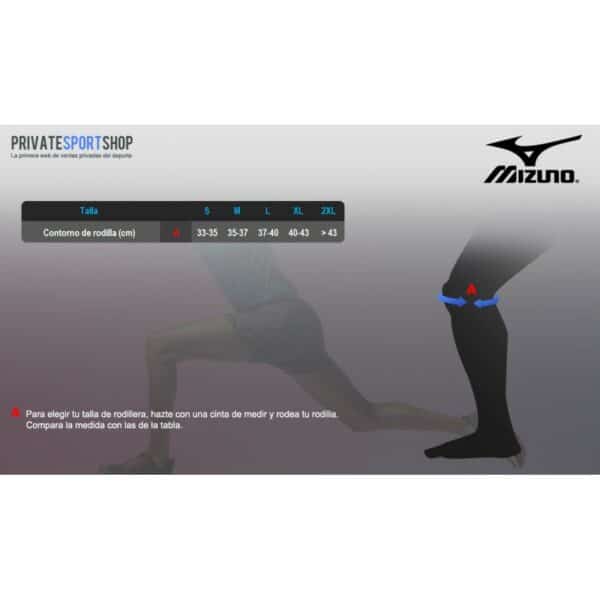 Rodilleras Mizuno blancas - Imagen 3