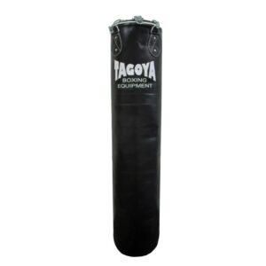 Saco de boxeo en piel de alta calidad (relleno), con cadenas. 150/180 CM 40cm ancho,diametro