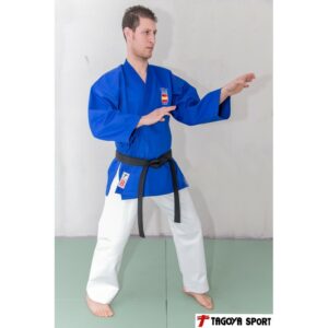 Traje Goshin con bordado.