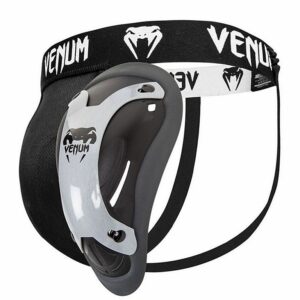 Venum Protector Genital & Suspensorio Competitor Negro-Gris COQUILLA