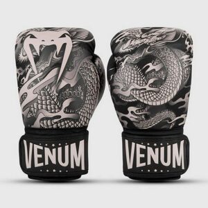 Venum Dragon's Flight Boxing Gloves Sand Negro GUANTES BOXEO