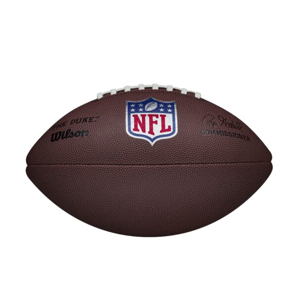 BALÓN FÚTBOL AMERICANO WILSON NFL DUKE RÉPLICA - CON EXPOSITOR - Imagen 2
