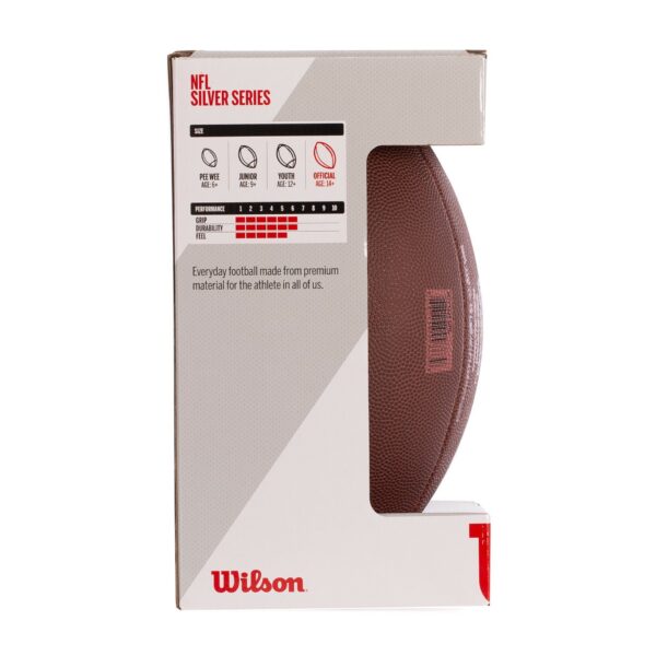 BALÓN FÚTBOL AMERICANO WILSON NFL DUKE RÉPLICA - CON EXPOSITOR - Imagen 5
