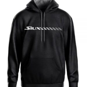 SUDADERA CAPUCHA NIÑO SIUX MALI NEGRO