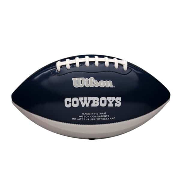 BALÓN FÚTBOL AMERICANO WILSON NFL PEEWEE DALLAS COWBOYS - Imagen 2