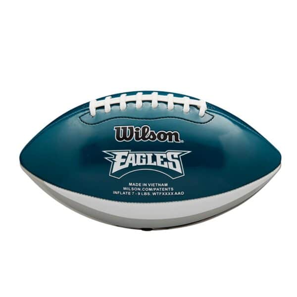 BALÓN FÚTBOL AMERICANO WILSON NFL PEEWEE PHILADELPHIA - Imagen 4