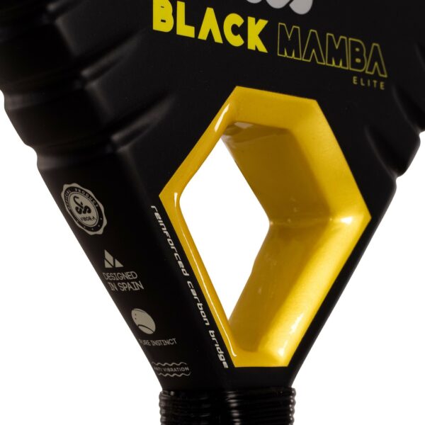 PALA PÁDEL VIBOR-A BLACK MAMBA ÉLITE 3K - Imagen 7