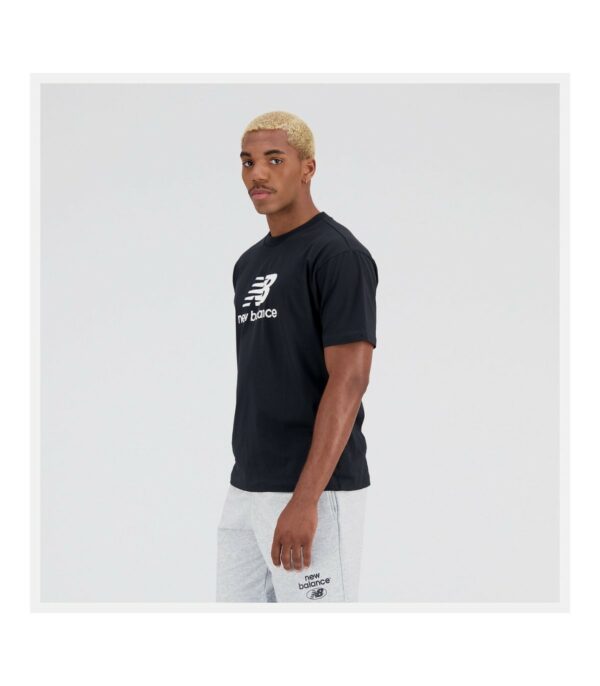 Camiseta new balance essentials stacked logo mt31541 - Imagen 4