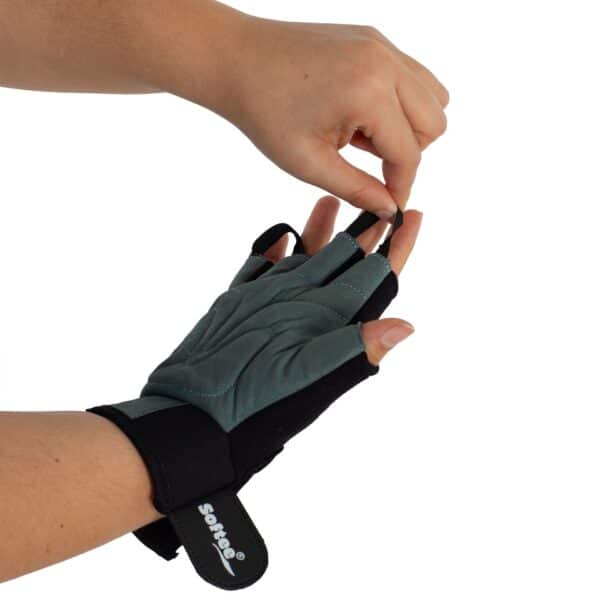 Par de guantes softee street FITNESS MUSCULACION - Imagen 7