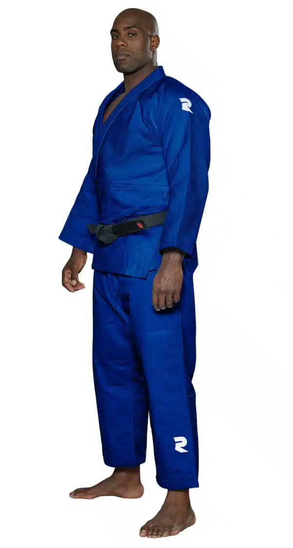 JUDOGI "SHOGUN" IJF AZUL 730GR FIGHT ART - Imagen 2